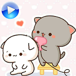 Cover Image of 下载 Animated Peach Goma stickers WAStickerApps 1.1 APK