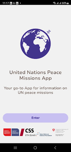 Android application UN Peace Missions App screenshort