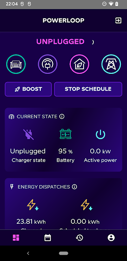 Android application Octopus Powerloop screenshort