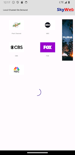 SkyWeb TV Screen 2