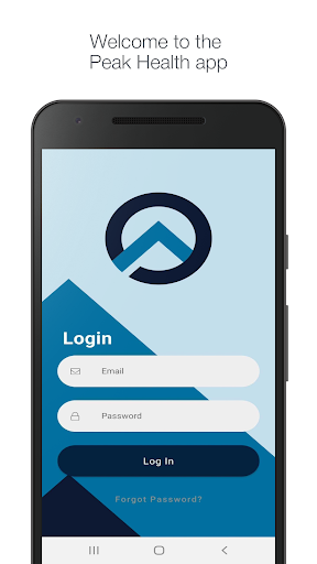Android application Peak Health screenshort