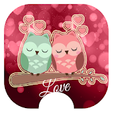 Owl Valentine icon