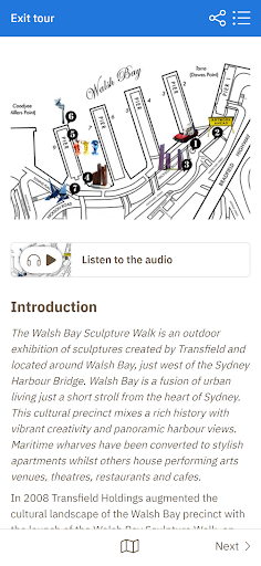 Walsh Bay Sculpture Walk Screen 3