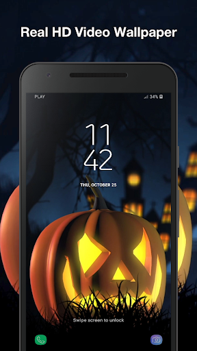 Halloween Night Live Wallpaper Screen 3