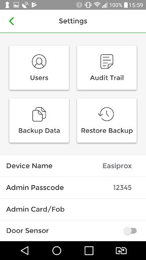 Easiprox Screen 2