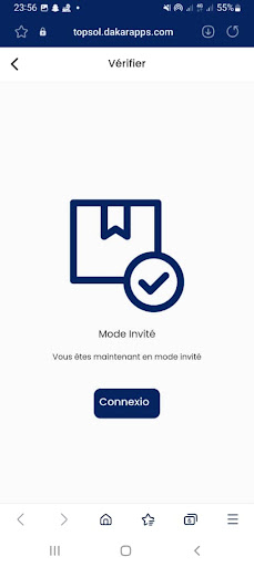 Android application TOPSOL screenshort