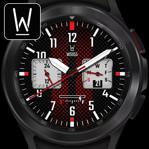 WS055 – RACING Watch Face Logo