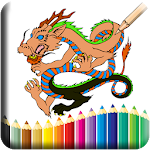 Cover Image of Unduh Dragons Coloring Book 3.0 APK