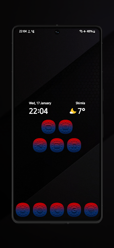 Android application Colors of America Icon Pack screenshort