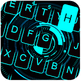 Blue Tech Keyboard Theme icon