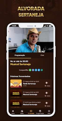 Rádio Alvorada Sertaneja Screen 3