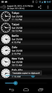 Clocks around the world For PC installation