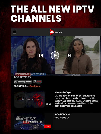 Screenshot of Ento live Network