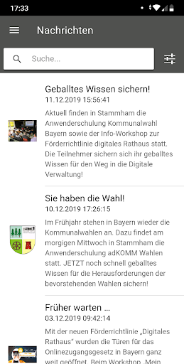 MEINE GEMEINDE APP Screen 3