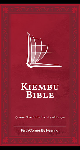 Kiembu Bible Screen 2