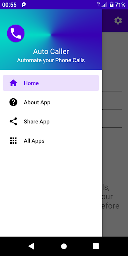 Auto Caller Screen 2