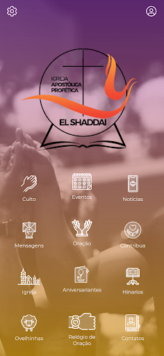 Android application Igreja El Shaddai screenshort