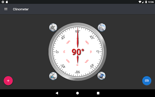 Clinometer Screenshot