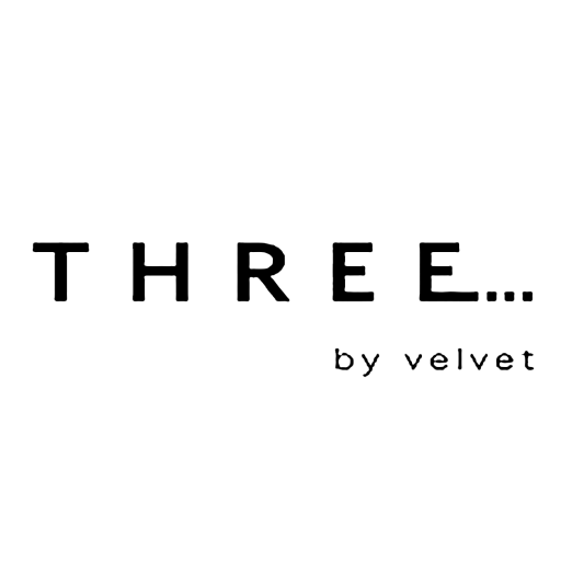 THREE...by velvet logo