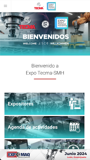 Android application Expo Tecma-SMH screenshort
