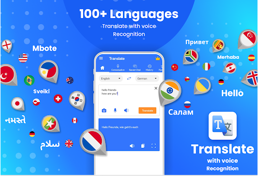 Easy Text & Voice Translator screenshot 1