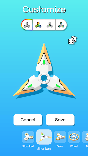 Fidget Spinner Designer 3D Screen 3