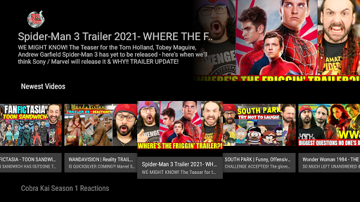 Android application The Reel Rejects screenshort