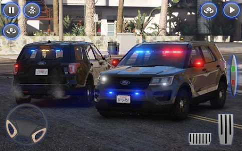 شرطة برادو لعبة وقوف السيارات