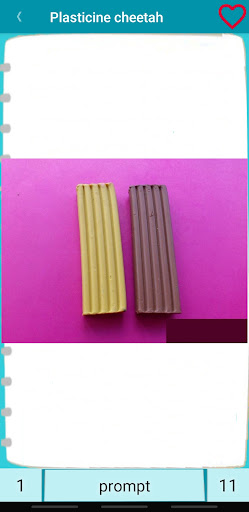 Sculpt Animals from plasticine