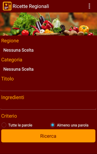 Ricette Regionali Screen 3