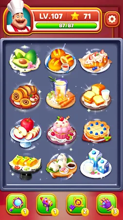 Game screenshot Foodom - Match 3 Puzzle apk download