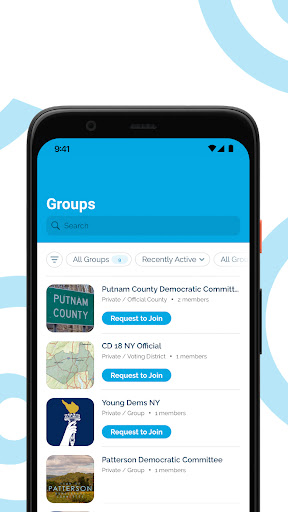 Democratic Civic Network Screen 2