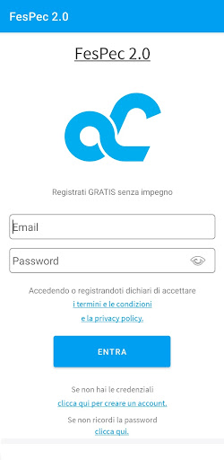 Android application FesPec 2.0 screenshort