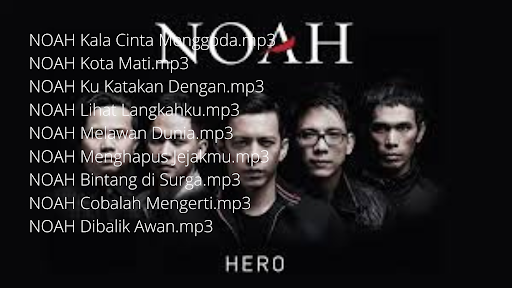 Android application Noah Mp.3 screenshort