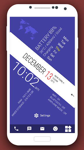 Screenshot of Angle Launcher 2 - App lock