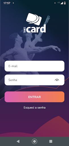 Android application DanceCard screenshort