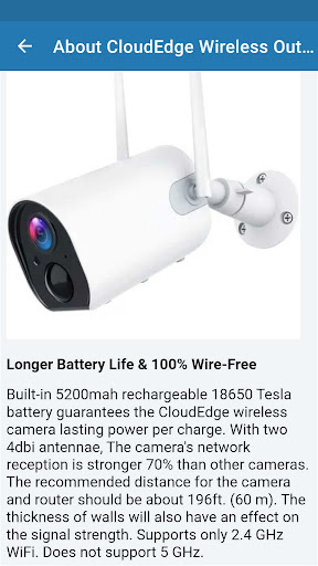 Android application CloudEdge Camera Guide screenshort