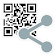 QRizer :Share by QR code icon