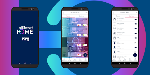 Android application allSmart Home – powered by nrg screenshort