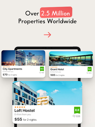 Screenshot of ZenHotels – Book hotels easily