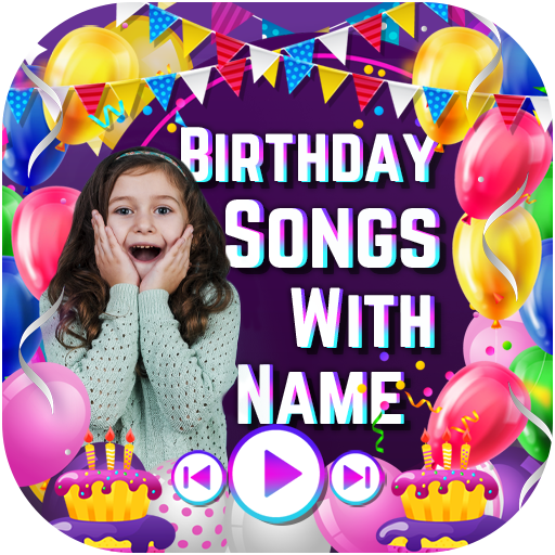 Birthday Video Maker with Song logo