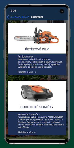 Vše pro les a zahradu Screen 3