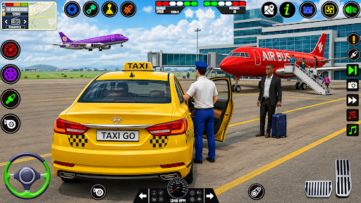 Taxi Car Driving: Taxi Games screenshot