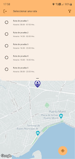 Tu Ruta Screen 2