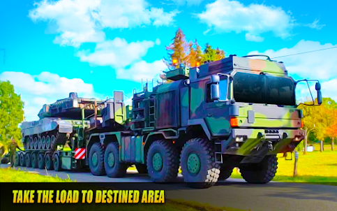 軍用卡車模擬器遊戲