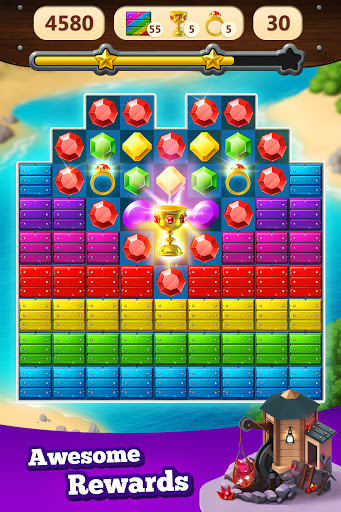 Jewel Rush - Free Match 3 & Puzzle Game screenshots 11