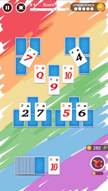 #1. TriPeaks Pro Solitaire (Android) By: Puzzle Domino Offline Games
