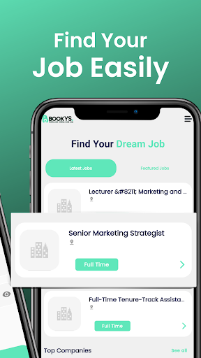 BookYS: Job & Hiring Platform Screen 2