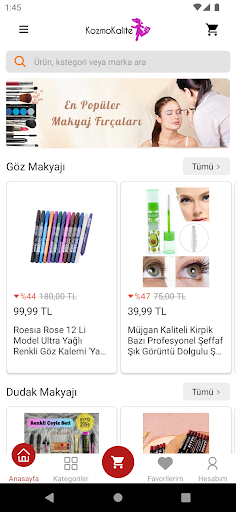 Android application KozmoKalite screenshort