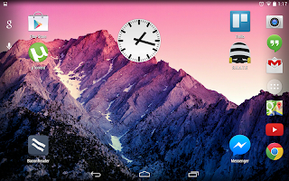 screenshot of Pad Clock: Swiss Clock